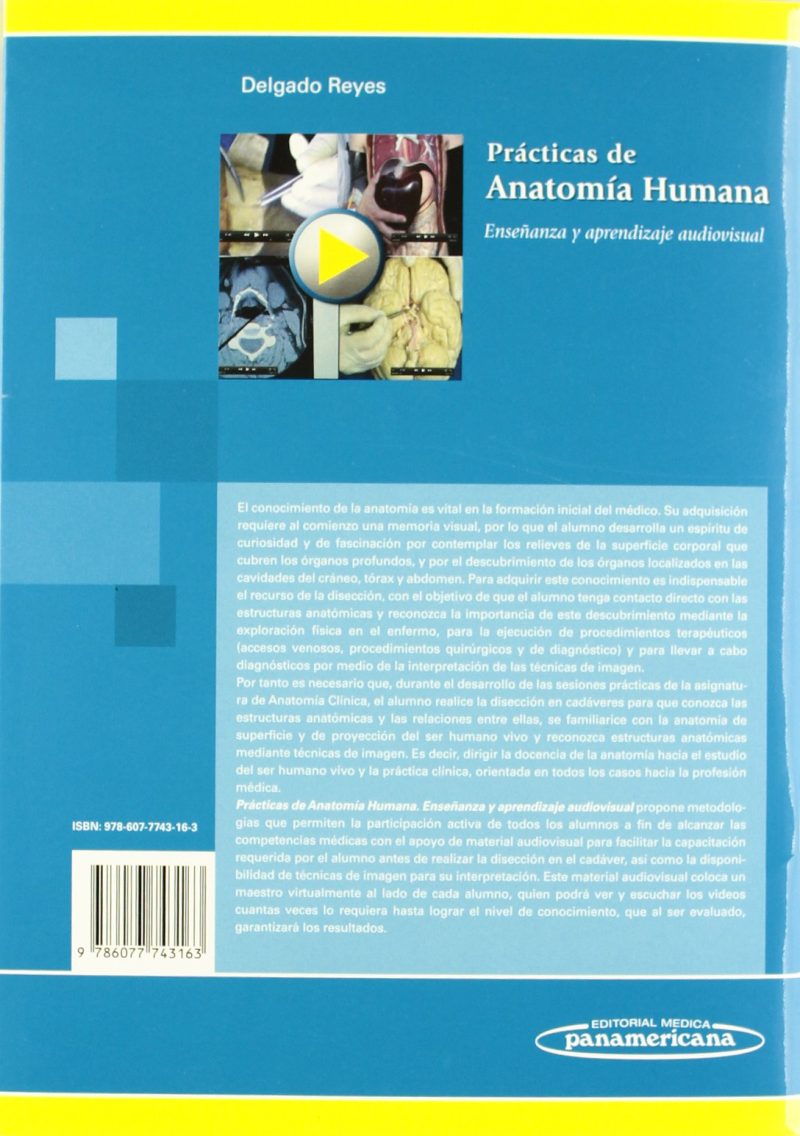 Prácticas De Anatomía Humana: Enseñanza Y Aprendizaje Audiovisual