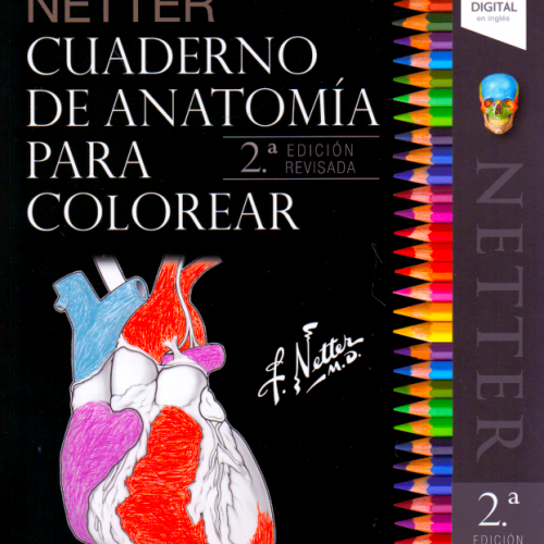 Netter Cuaderno de Anatomía para Colorear 2ed